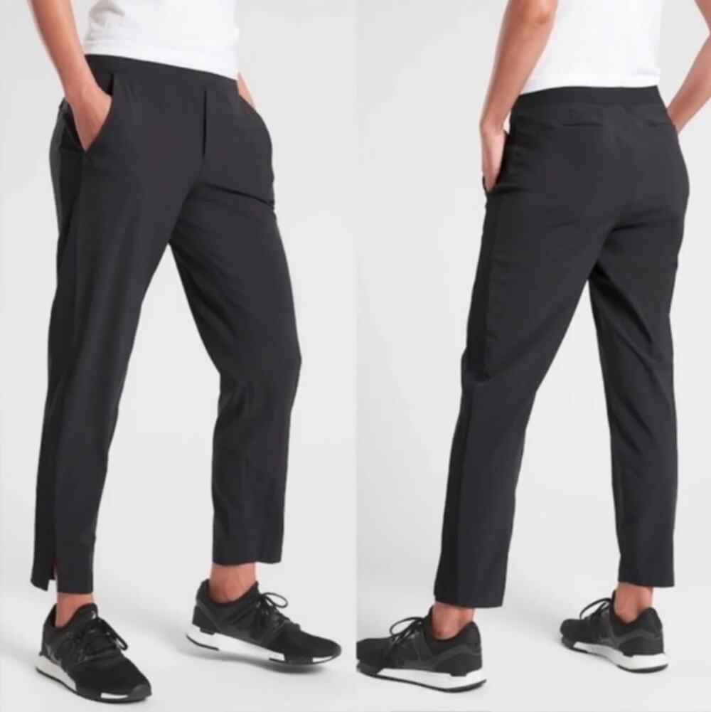 Athleta Brooklyn Ankle Pant in Black Size 14